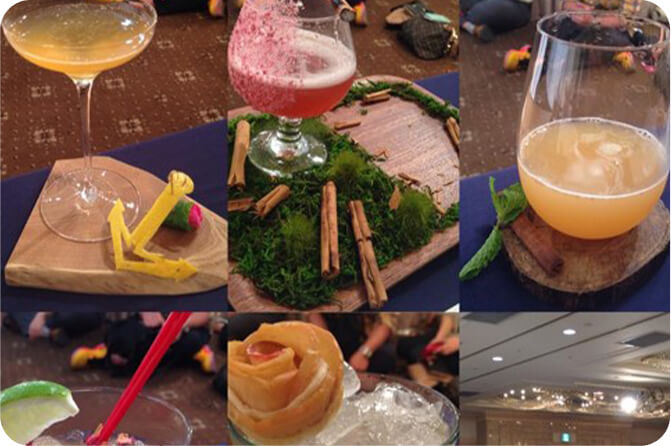 Cocktail day Mixology & Flair Competition 2016にて撮影したメニューの写真です