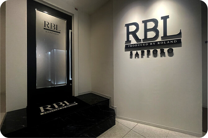 ROLAND BEAUTY LOUNGE 札幌店の店内写真です